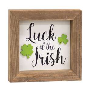 Luck of the Irish Shadowbox Frame 35896;