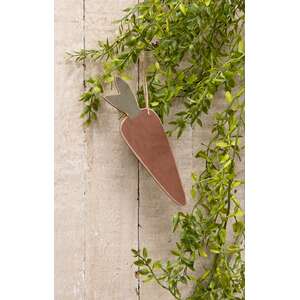 Wooden Carrot Ornament