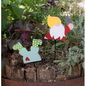 Gardening Gnome Plant Poke, 2 Asstd.