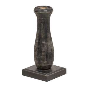 Curvy Black Spindle Flower Holder 35955;