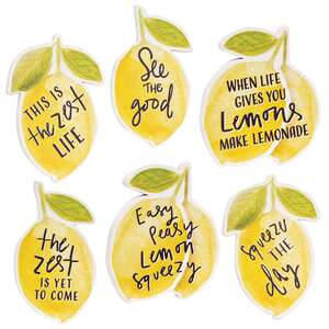 6/Set, Lemon Sayings Magnets