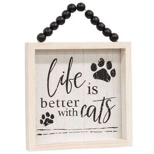 Life Is Better With Pets Beaded Sign, 2 Asstd.