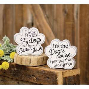 It's The Dog's  house Sitter, 2 Asstd.