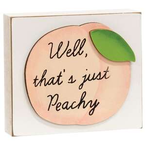 Well That's Just Peachy Block