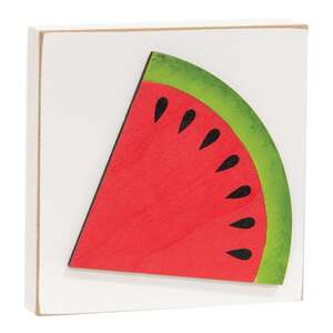 Watermelon Square Block