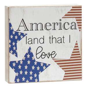 Land That I Love Square Block, 3 Asstd.