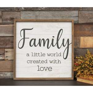 Family Framed Sign