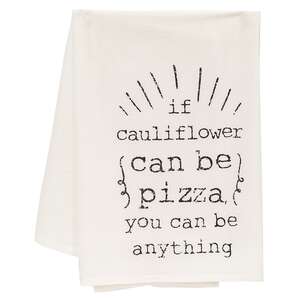 If Cauliflower Can Be Pizza Dish Towel 54119;
