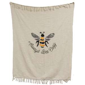 Always Bee Cozy Throw Blanket 54165;