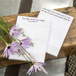 The Voices Aren't Real Mini Notepad 55003;