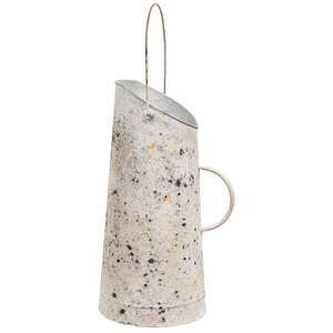 Shabby Chic Distressed Metal Flower Bucket