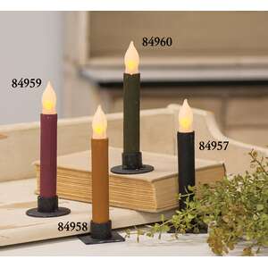 Textured 6" Taper, Black