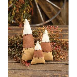 3/Set Primitive Stuffed Candy Corn