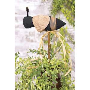 Primitive Bumblebee Plant Stake