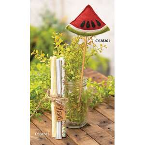 Felt Watermelon Slice Poke