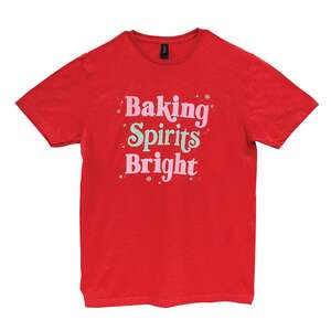 Baking Spirits Bright T-Shirt - Red L175;