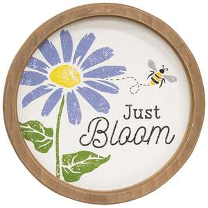 Just Bloom Circle Frame