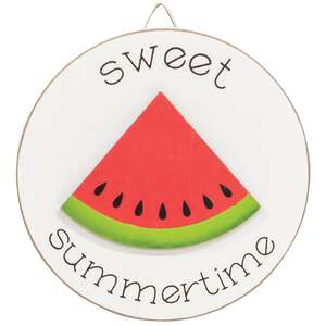 One in a Melon Round Easel Sign, 3 Asstd.