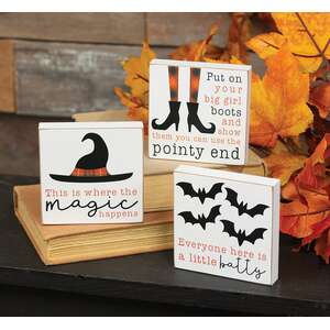 Pointy End Square Block, 3 Asstd.