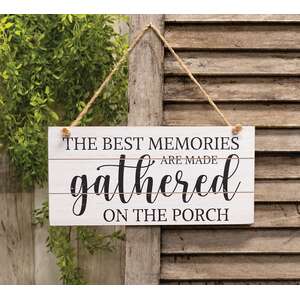 The Best Memories Distressed Shiplap Sign