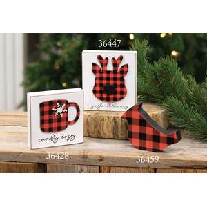 Comfy Cozy Plaid Cup Block