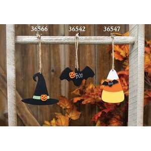 Jack O Lantern Witch Hat Ornament