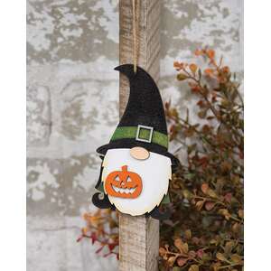 Witch Gnome & Jack Ornament