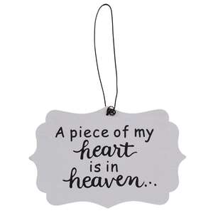 In Loving Memory Ornament, 3 Asstd.