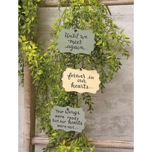 Until We Meet Again Ornament, 3 Asstd.