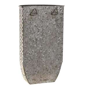 Shabby Chic Round Geometric Wall Buckets, 2/Set 54148;