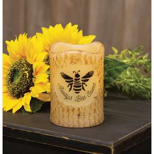 Always Bee Sweet Timer Pillar 3" x 4.5"