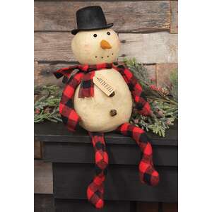Mitchell Buffalo Check Snowman