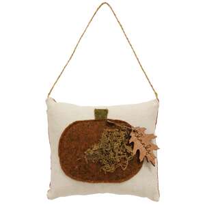 Thanks Pumpkin Pillow Ornament