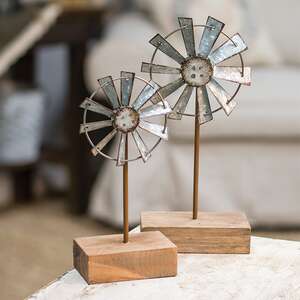 Windmill Finial, 10"