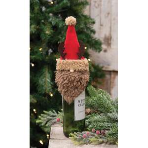 Reindeer Gnome Bottle Topper