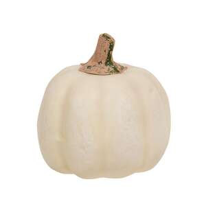 Mossy Top Cream Pumpkins, 5/Set 18219;