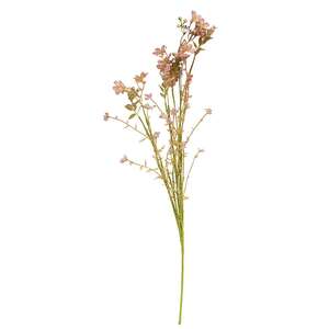 Spring Wildflower Spray, Dusty Mauve 18242;