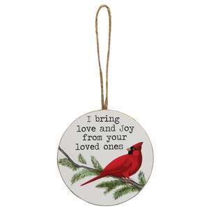 Heaven & Nature Sing Cardinal Ornament, 3 Asstd.