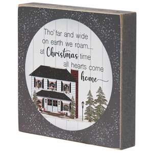 Friends and Family Winter House Square Block, 4 Asstd.