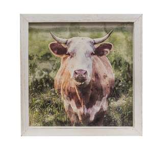 Red Cow Framed Portrait 36237;