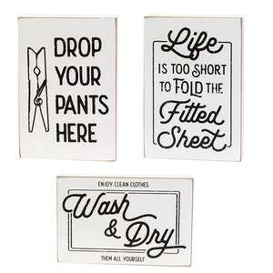 Drop Your Pants Here Block, 3 Asstd. 36279;