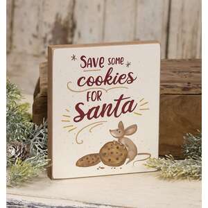 Save Some Cookies For Santa Block