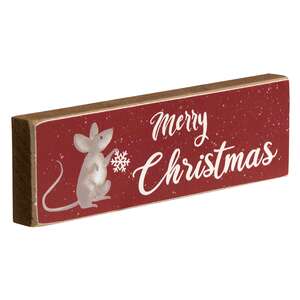Silent Night Mouse Skinny Block, 3 Asstd.