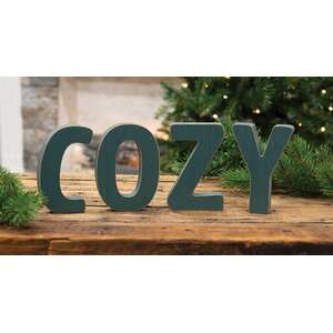 4/Set, COZY Wooden Letters;