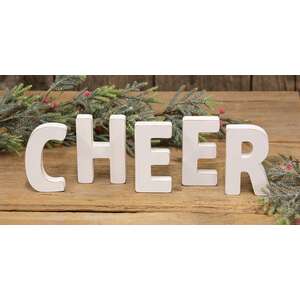 5/Set, CHEER Wooden Letters