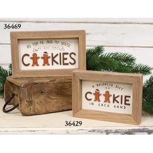 We Will Serve Cookies Sign