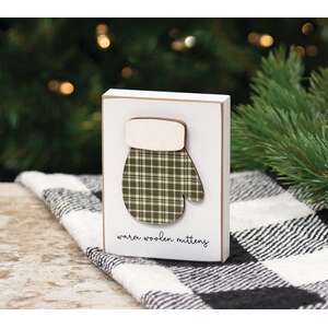 Warm Woolen Mittens Block