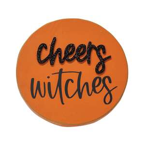 Cheers Witches Circle Easel Sign 36549;