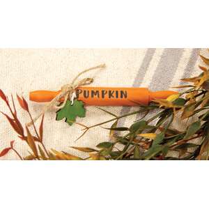 Pumpkin Wooden Rolling Pin