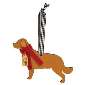 I've Been Good Golden Retriever Ornament 36587;